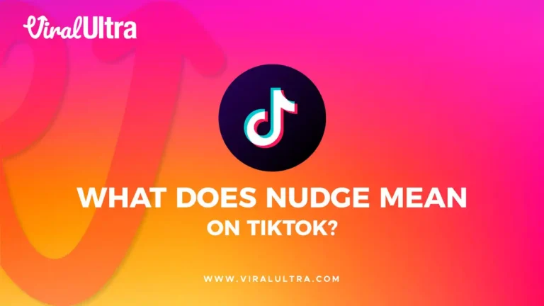 what does nudge mean on tiktok