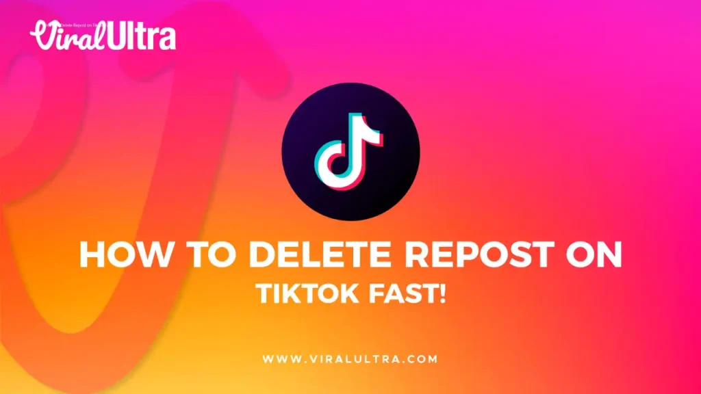 how to delete repost on tiktok